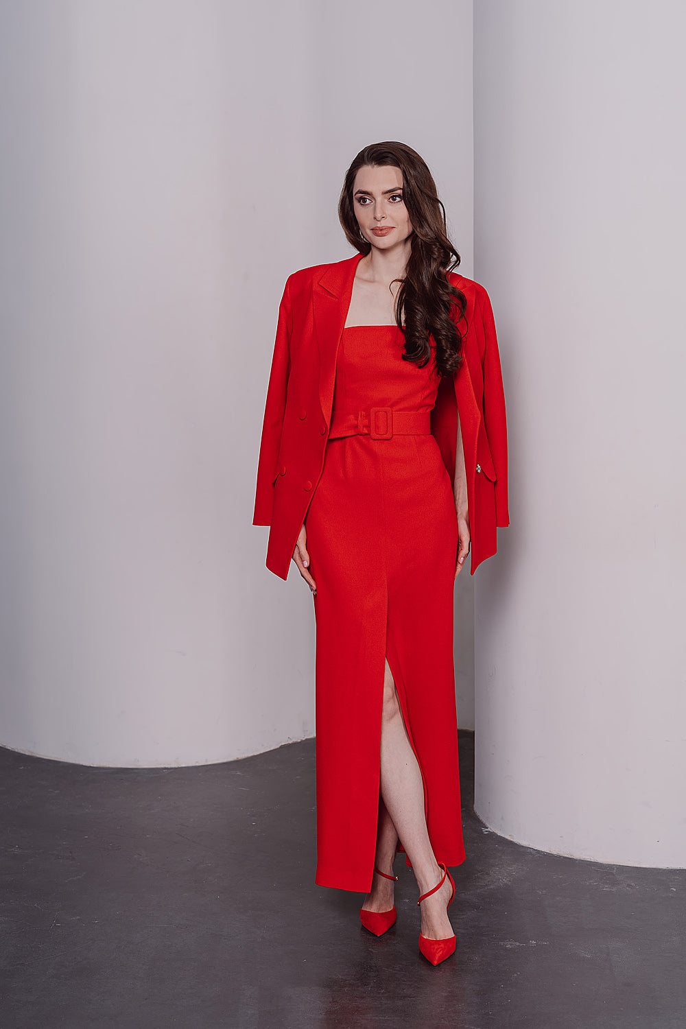 Red Evening Dress | Elegant Red MaxiDress | Anastasiia Ivanova ANASTASIIA IVANOVA Red Evening Dress | Elegant Red MaxiDress | Anastasiia Ivanova ANASTASIIA IVANOVA